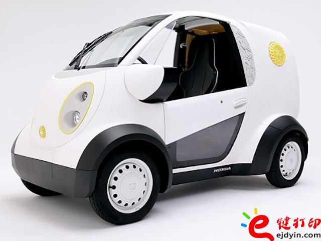 3d打印汽車應用案例 本田創新3D打印電動車與商用鎂電池