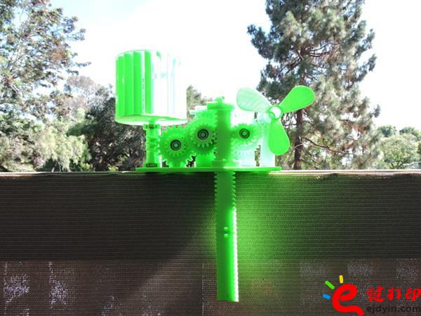 3D打印勢能存儲風能,3d打印培訓課程方案作品展 中小學生超愛3D打印小作品成功案例展示