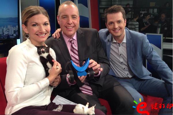 [好有愛]3D打印助殘疾貓咪恢復行動自由 3D打印貓咪專用輪椅