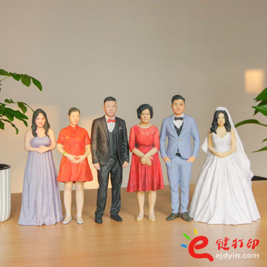 全彩人像打印全家福