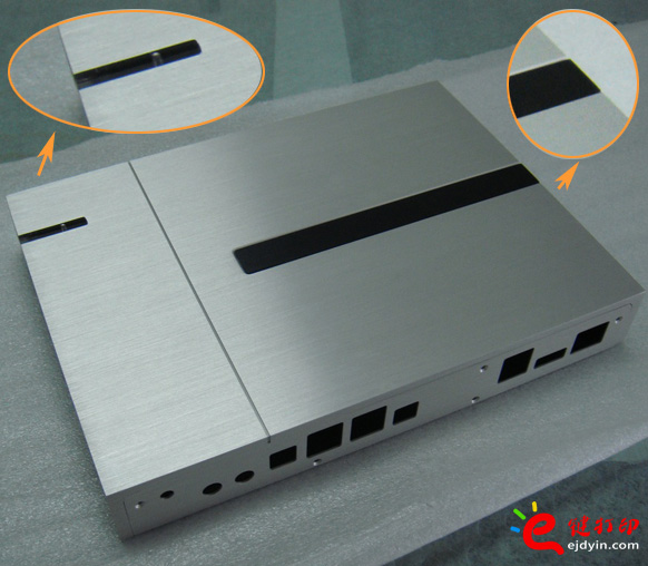 播放器外殼(拉絲+發(fā)黑)鈑金加工1